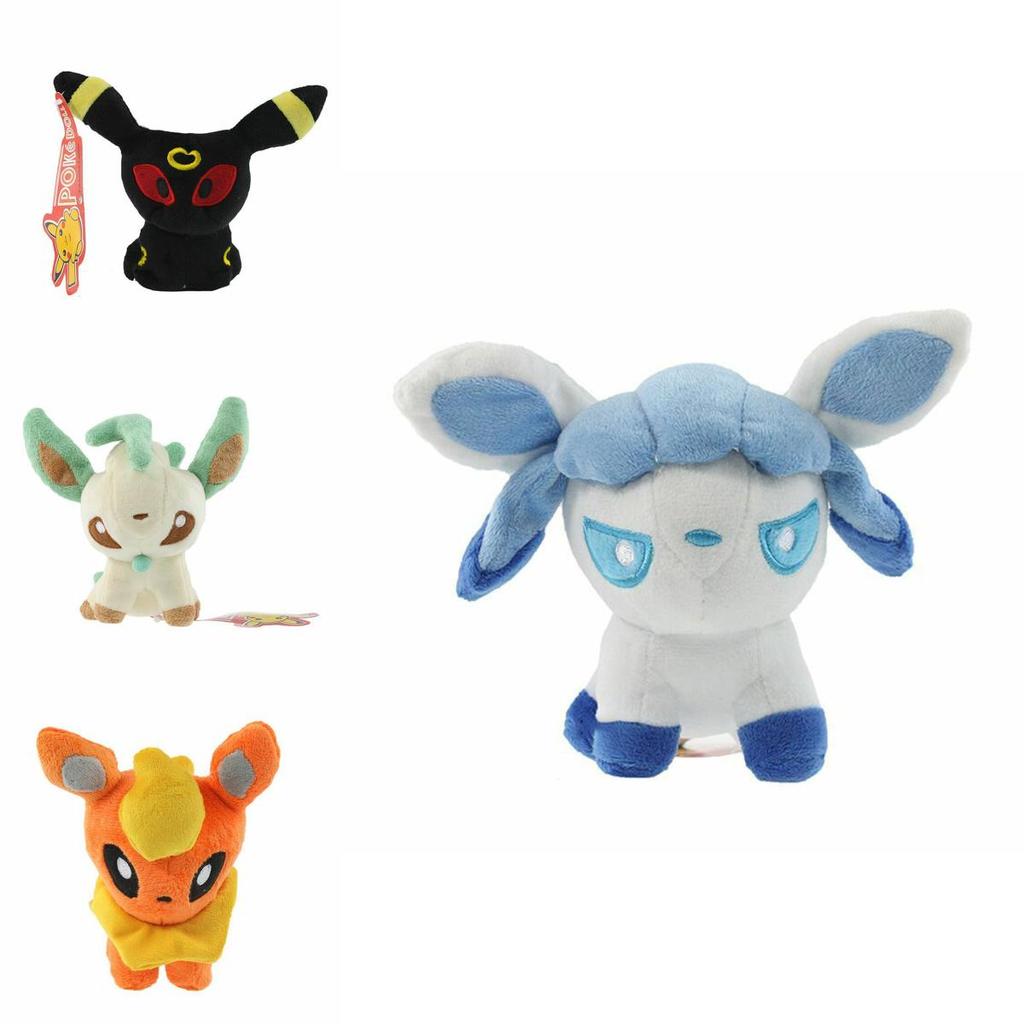 Adorable Mini 5'' Pokemon Plush Toy Doll Collection Featuring Cute Eevee And Friends