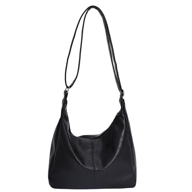 Large capacity Maillard tote bag new bag women's versatile commuter shoulder bag fashion messenger bag