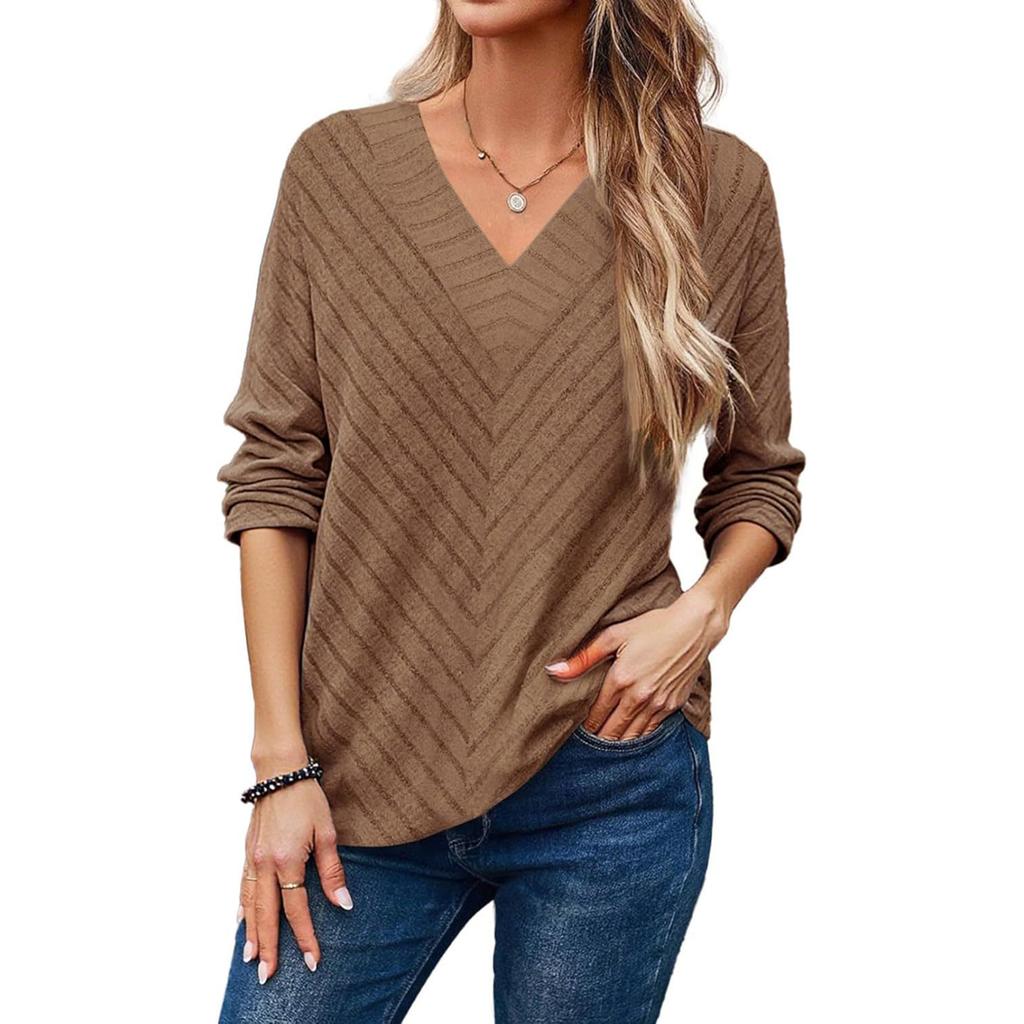 Women's Loose Casual Long-sleeved Pullover