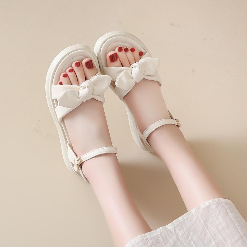 Soft-soled sandals women's new summer wear non-slip with skirt fashion sandals shoes