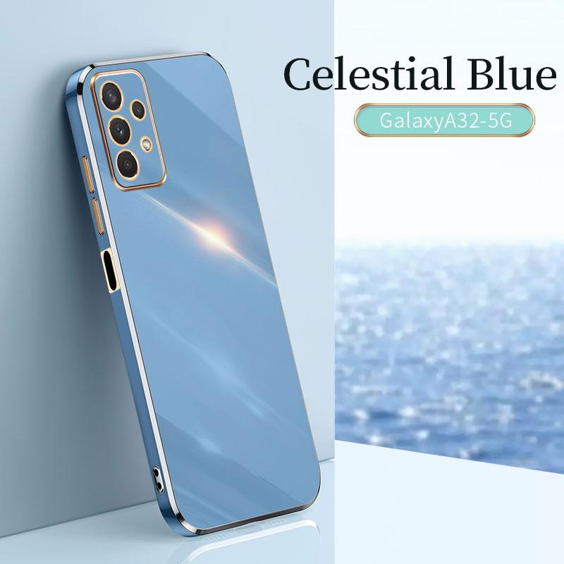 For Samsung A32 5G Case Protective Electroplating Shockproof Galaxy A72 A54 A53 M51 A33 A13 M53 5G Case Cover Silicone TPU Soft