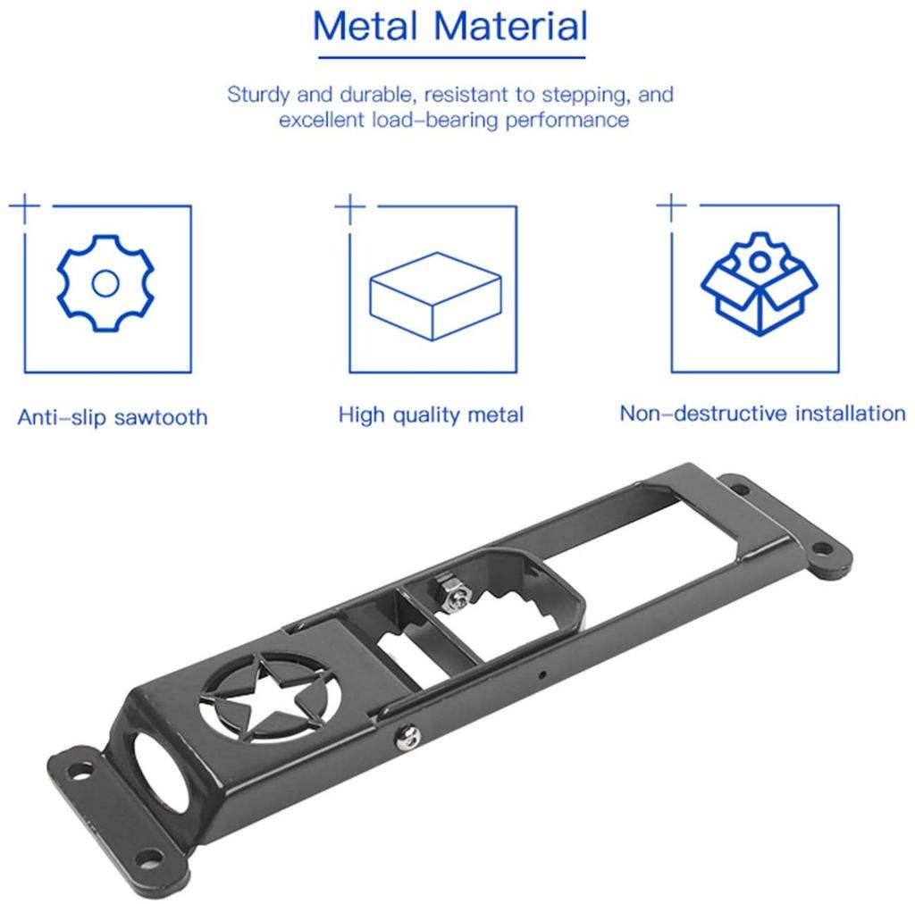 Türscharnier-Schritt-Fußpedal für Jeep Wrangler JK JKU JL Unlimited Gladiatoren JT 2007-2024 Autotüren Metall-Trittplatte Zubehör