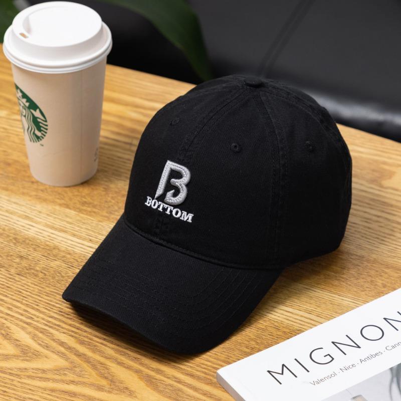 

Men s Alphabet Embroidery Soft Top Washed Cap Casual Sports Sunscreen Curved Brim Baseball Cap Adjustable (54-60 yards)