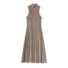 European American Women's Metallic Thread Sleeveless Dress - Fashionable Hot Seller