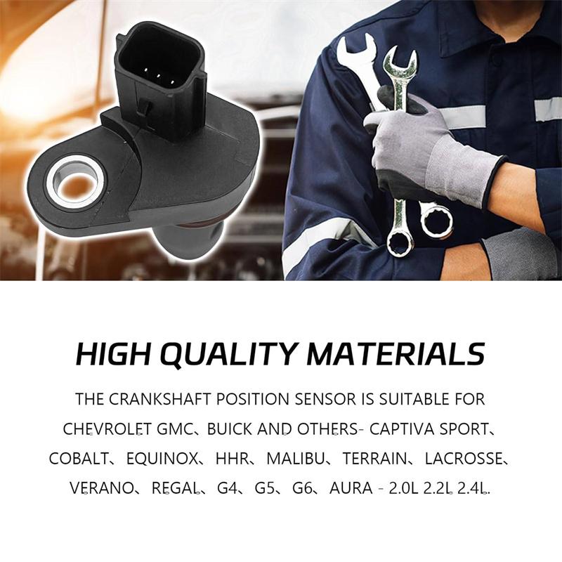 12588992 Crankshaft Position Sensor For Buick Regal Chevrolet Pontiac Saturn 2006-2014 Vehicle Supplie 12577245 12674704 2131690