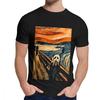 Anime The Scream Tee For Unisex New Custom 100 Pure Cotton Camiseta Fashion Crewneck
