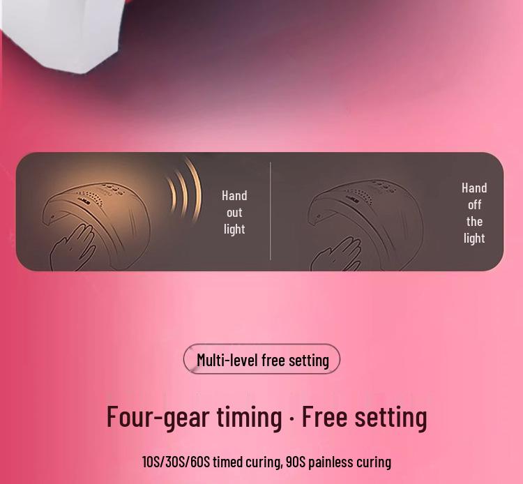 Yuchuang Sunone 48W UV/LED Nail Lamp for Gel Polish, High Power Salon Exclusive.