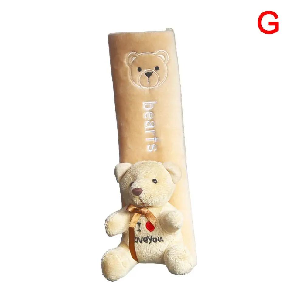 Universal Cartoon Car Seat Belt Cover Auto Seat Belt Warm Protector Shoulder Seat Pad Protection Interior Cushion Safety Fl F7R5