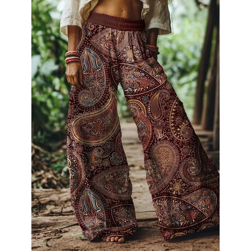 Elegant Cotton Linen Baggy Pants Fashion Women High Waist Drawstring Pocket Loose Wide Leg Pant Casual Streetwear New Trousers