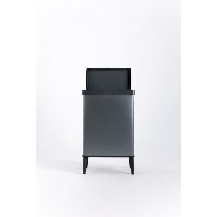 Poubelle sur Pied - VERTO - 54 L - Bleu Perle - Curver