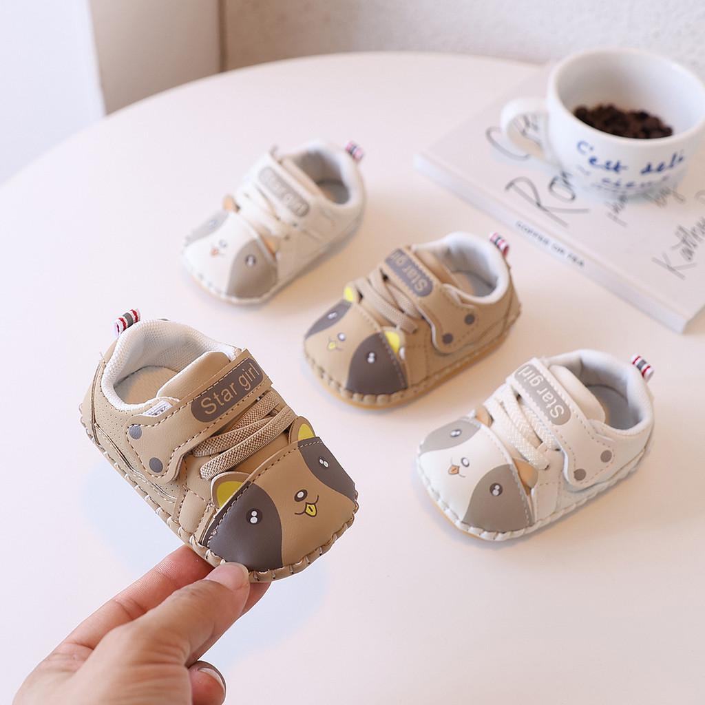 Laufschuhe für Babys und Kleinkinder mit weicher Sohle, Cartoon-Design für Neugeborene und Säuglinge