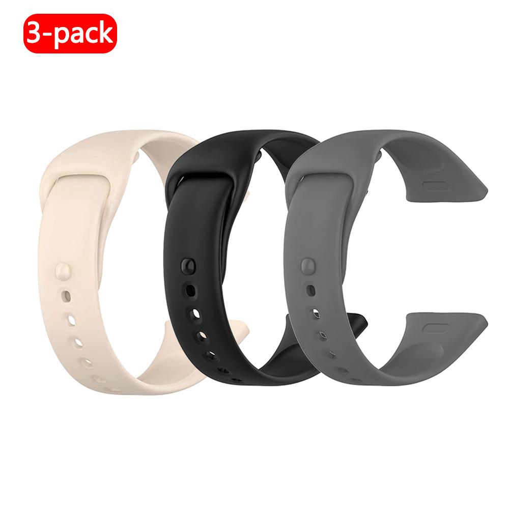 3-teiliges Redmi Uhrenarmband Smartwatch Silikonarmband passend für Xiaomi Redmi 3