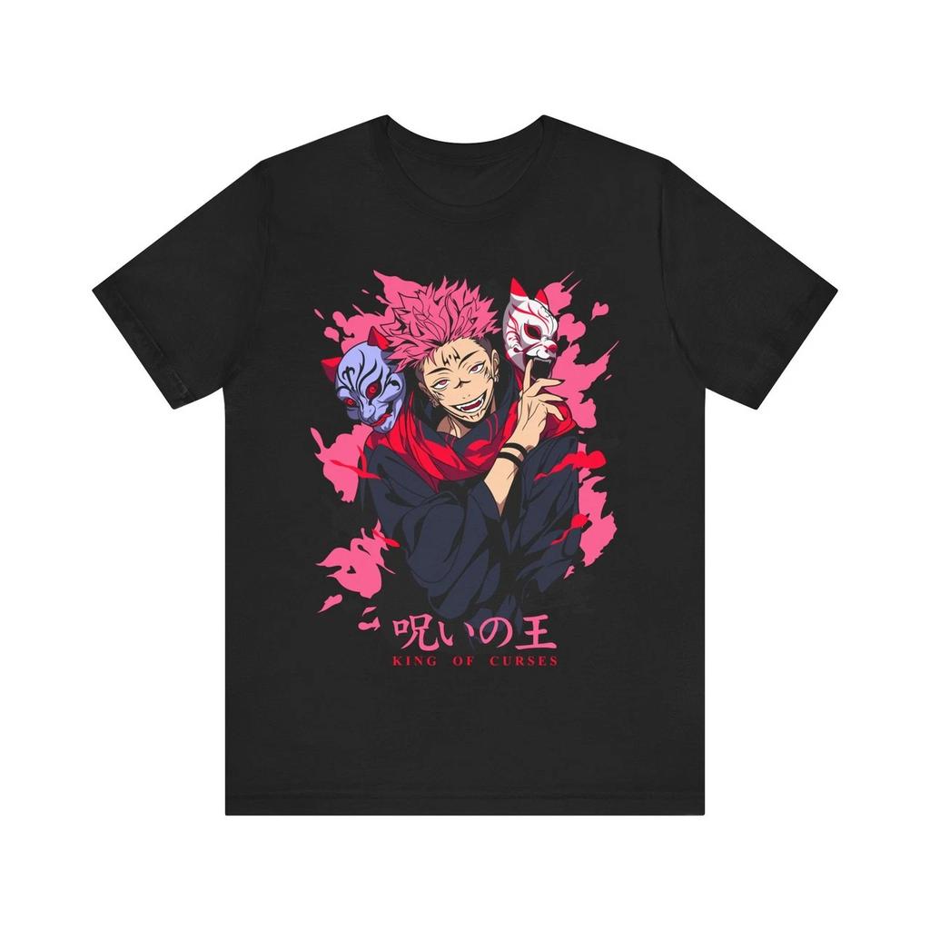 Anime Jujutsu Kaisen Sukuna T Shirt Size