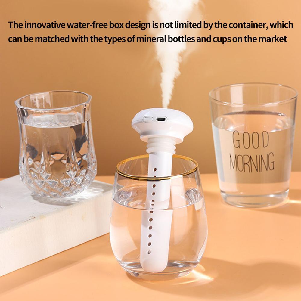 USB Air Humidifier Bottle Aroma Diffuser Portable Mist Maker για ύγρανση αυτοκινήτου οικιακού γραφείου