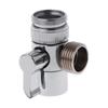 Manual Stainless Steel Switch Faucet Adapter Kitchen Sink Splitter Diverter Valve Water Tap Connector Toilet Bidet Shower