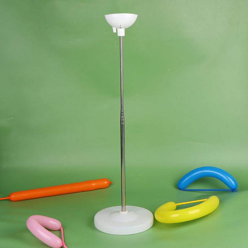 1Set Adjustable Balloon Column Stand Kit Metal Pole Plastic Base For Wedding Birthday Party Baby Shower Christmas Decoration