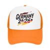 GerUnisexy Football Match    Mesh Baseball Caps Adult Sun Caps Usa Canada Mexico Soccer Hat Adjustable Summer Trucker Caps