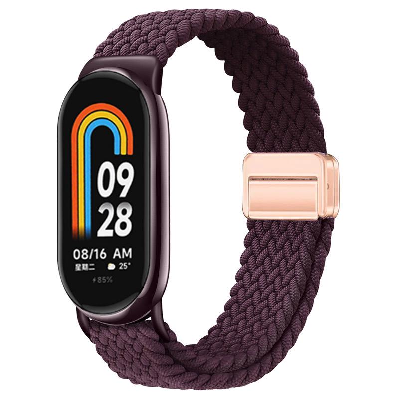 For Xiaomi Mi Band 10 strap Accessories breathable nylon Magnetic Braided Bracelet belt pulseira correas for Xiaomi Mi band 9 8