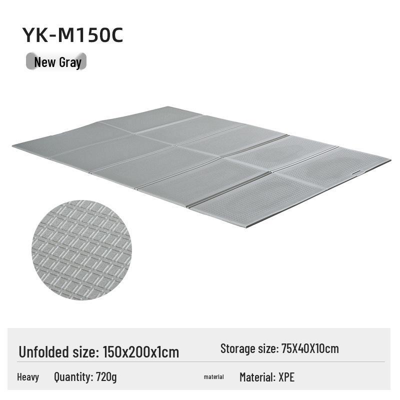 Dual-Person Moisture-Proof Outdoor Folding Mat for Camping, Picnics, and Mountaineering