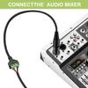 Xiatiaosann 2pcs 3-Pin XLR to Terminal Converter Adapter, 3-Pin XLR Female to Terminal Converter Cable with Driver for Speakers, Sound Equipment, Micr