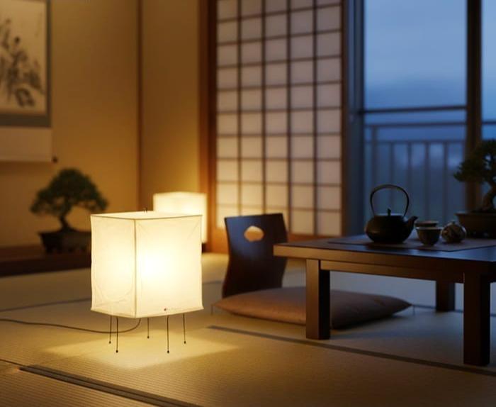 Isamu Noguchi AKARI XP1 Lantern Table Lamp Authentic Japanese Washi Paper 100V