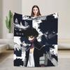 Tsuyu Asui Froppy Tribute Blanket Boku no My Hero Academia Midoriya Izuku Deku Katsuki Flannel Throw Blanket for Home Decoration