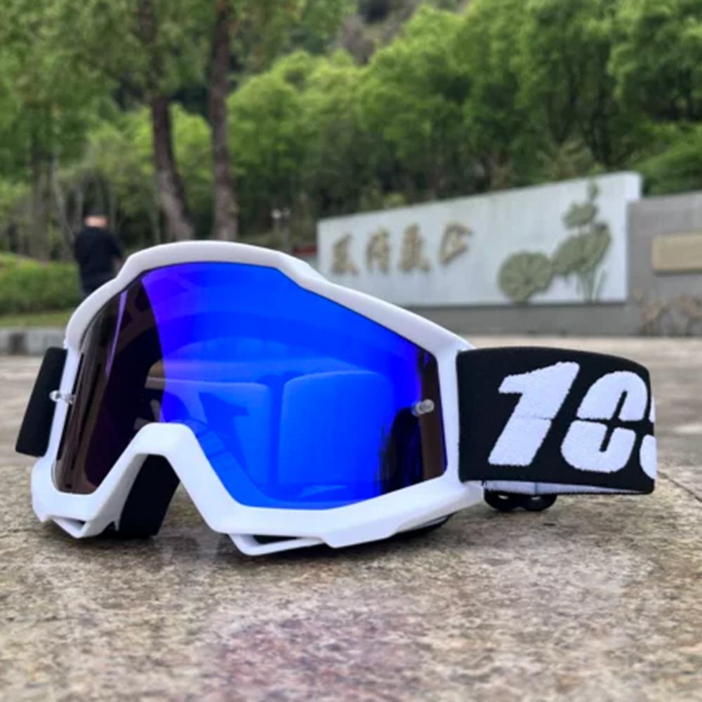 New Motorcycle Goggles HD Lenses Windproof Sports Motocross Glasses Man MTB Mask Cycling Racing Off-Road UV400 Sunglasses