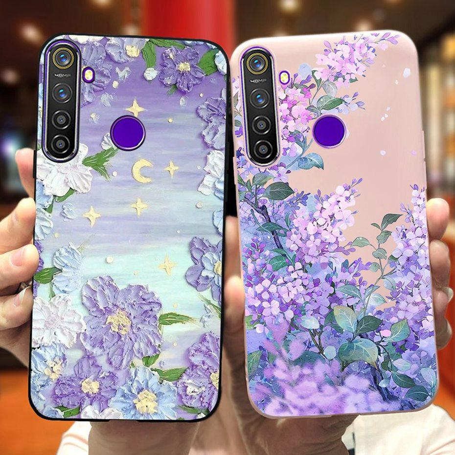 Fashion Case For Realme 5 Pro 5i 5s Soft Silicon Protective Cover For Realme5 5 i 5Pro Jelly Phone Cases