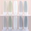 Silicone Travel Bottles Leak Proof Squeezable Refillable Travel Accessories Portable Toiletries Containers Travel Size Cosmetic