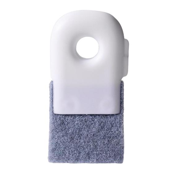 Crevice Cleaning Portable with Hole Comfortable Grip Compact Easy To Clean Reusable Brush Size Window Gap Cleaning Brush