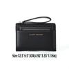 New Portable Women's Wallet PU Leather Multipurpose Coin Purse Lanyard Solid Color Card Holder