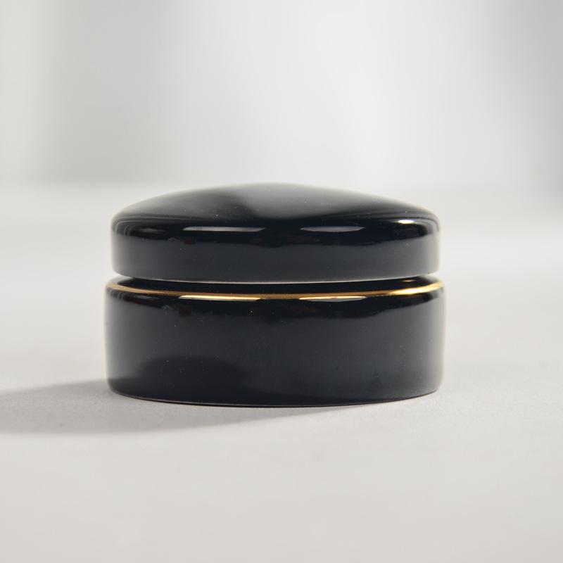 

15ml Ceramic Fragrance Powder Medicine Jar Porcelain Portable Travel Mini Tea Jar Sealed Box Storage Container Decoration Modern