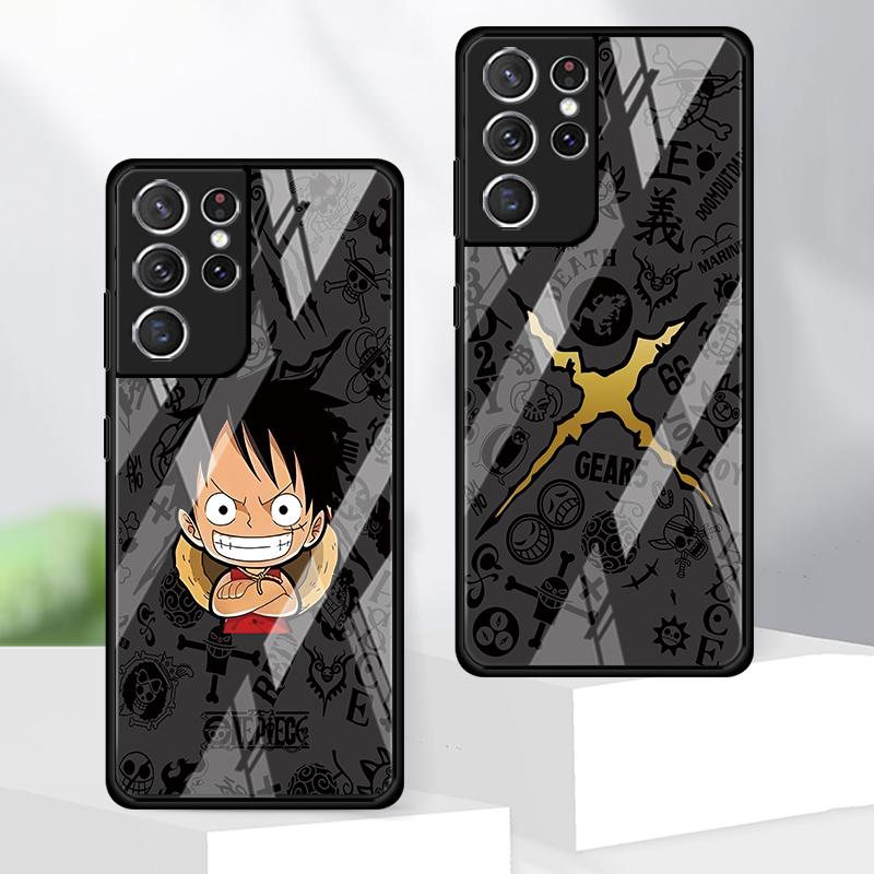 Phone Cover Case for Samsung Galaxy S25 S9 S23 Plus S8 S24 Ultra S21 Note 10 20 8 9 S22 S10 S20 FE OneS P-ieceS LuffyS