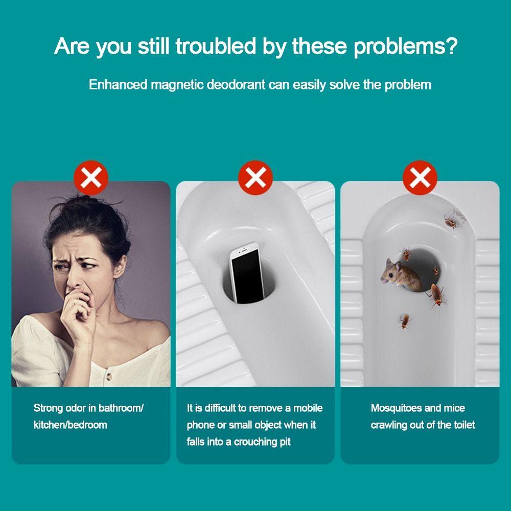 Plastikowy Przykucany Dół Odor Stopper biały Armatura Toaletowa Pokrywa Przeciwdziałająca Blokowaniu Łazienka Toaleta Przykucana