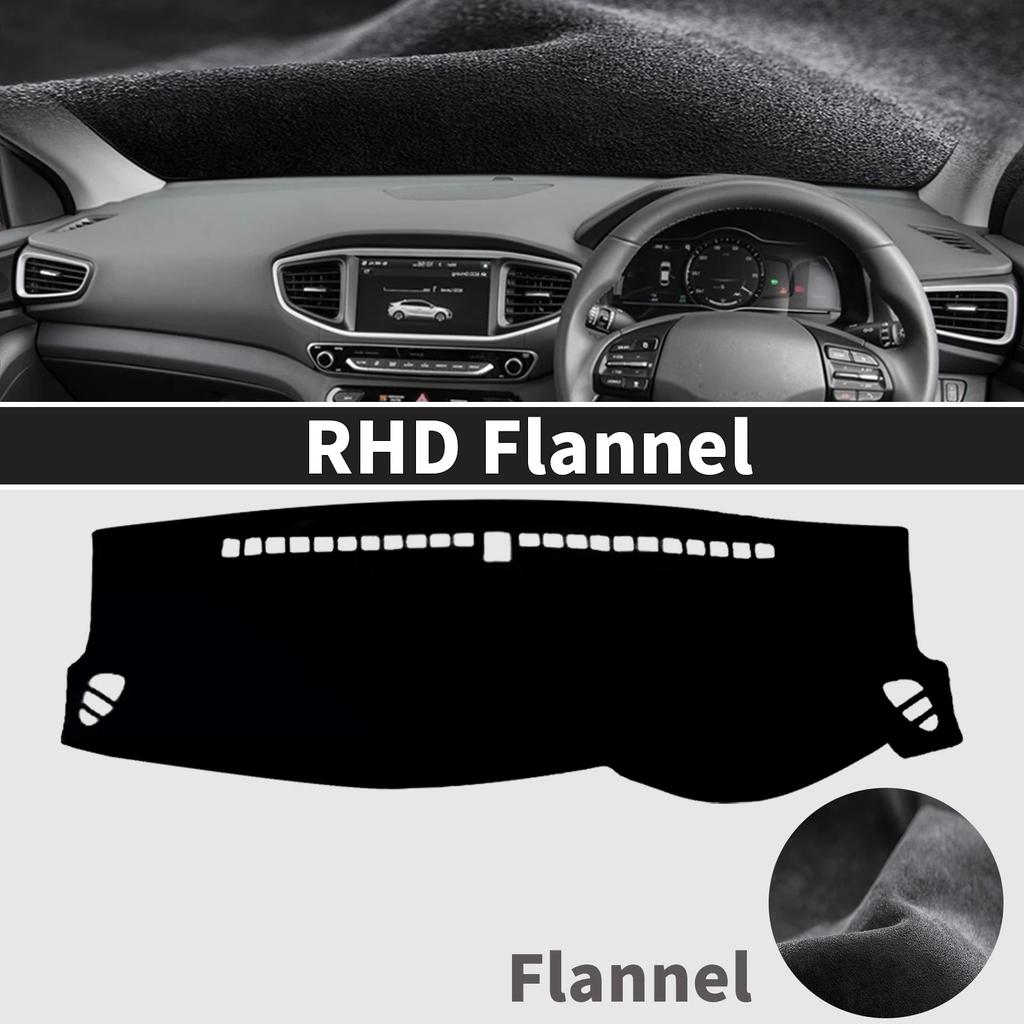 for Hyundai Ioniq 2016- Electric EV Hybrid PHEV High Quality Dashboard Cover Dashmat Sunshade Anti‑UV Protector Dash Mat Pad