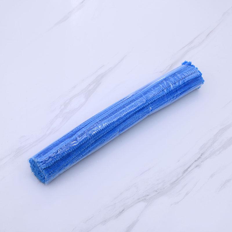 Chenille Stems Twist Sticks DIY Craft Pack for Kids - Solid Color Plush Strips