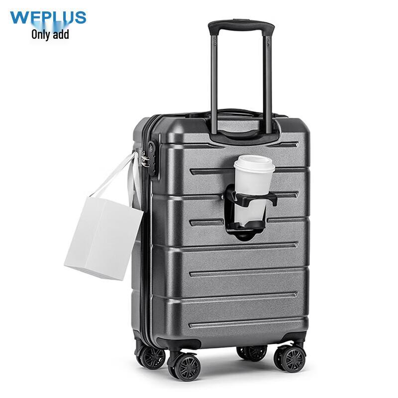 Weijia 20-inch Multi-function Hardside Carry-on Luggage