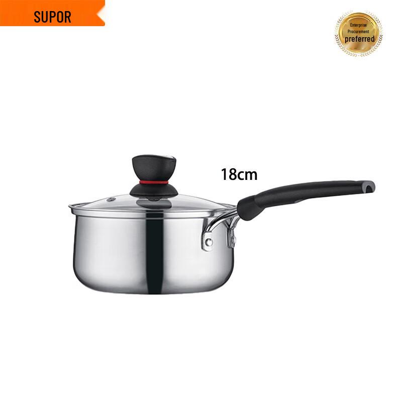 Supor 304 Stainless Steel Saucepan 18cm