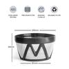 Reusable Refillable Coffee Filter Basket for Mr Coffee CGX20/Morphy Richards 162 Sale Goods