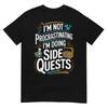 RPG Gamer Apparel for Quest Lovers Unisex-Adult Black Modern Classic T-Shirt