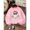 European Sizes Fashion Printed Sweatshirt, Warm Kids' Round Neck Sweatshirt