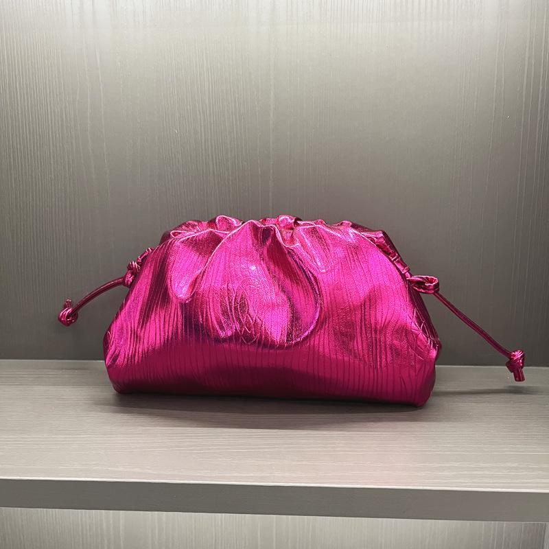 2023 Goldwolke Damen Umhänge- & Handtasche: Große/Kleine gewebte Teigtaschen-Tasche