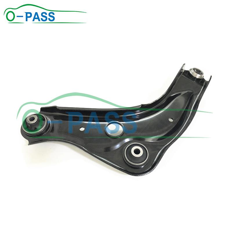 OPASS Front Lower Control Arm For NISSAN Qashqai II J11 Renault Kadjar Suv 54500-4EA0B 54501-4EA0B 1 Pair