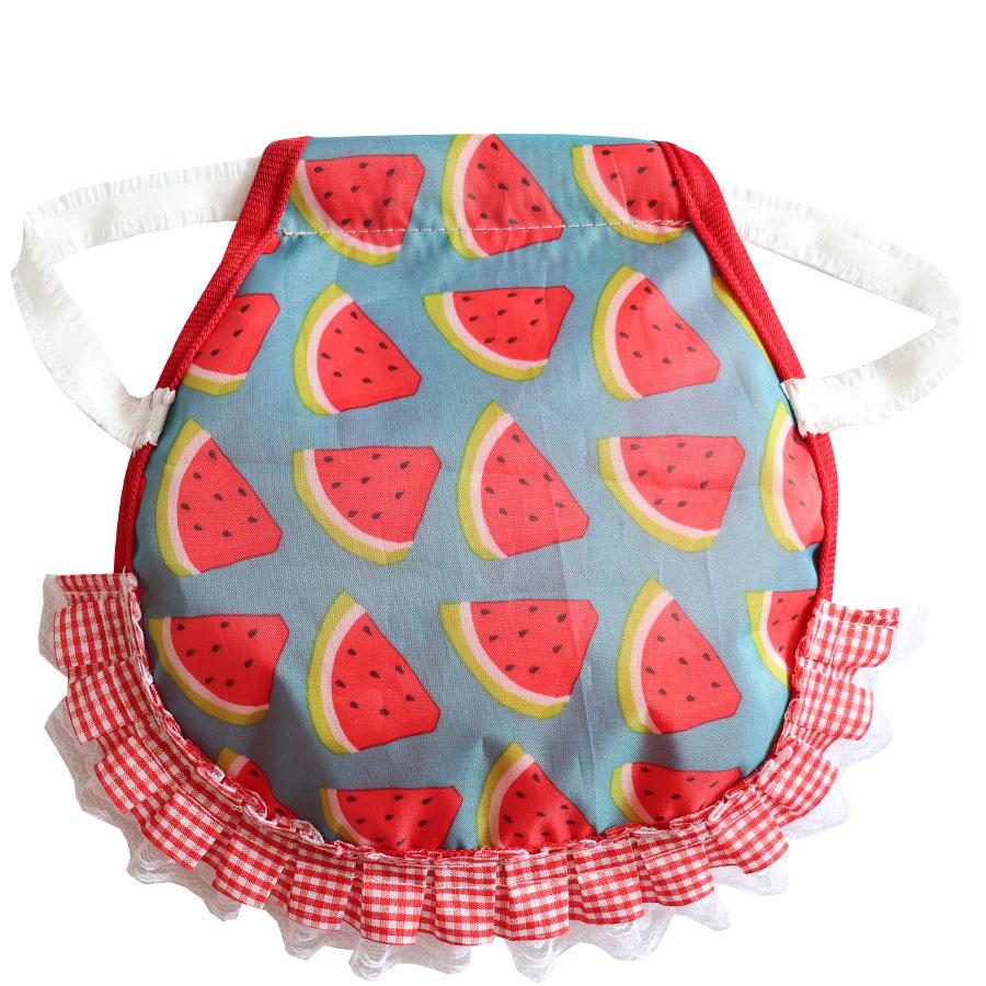 Dual-Layer Hen Saddle Apron with Feather and Back Protector