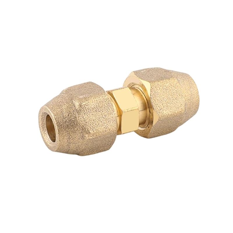 Air-Conditioning Copper Pipe Butt Joint Extension Copper Pipe Joint Copper Pipe Quick Joint Middle Flared Joint