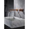 Robinet De Lavabo Encastré - IMEX - MONZA - Or Rose Brossé - Universel - Monocommande