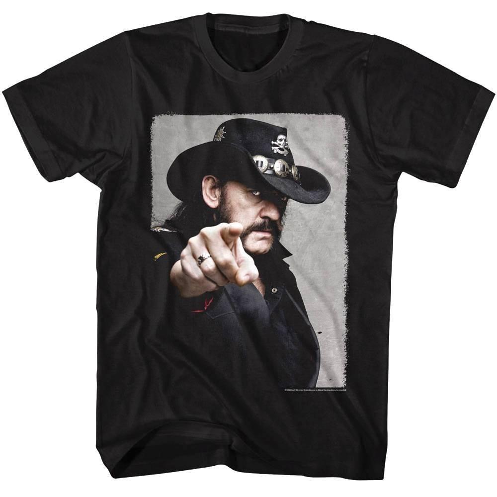 Lemmy Pointing Men T Shirt S