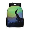 Ben 10 Laptop Bag Back To School Season A Double Sunset On Kinet Fan Art B10 Design Retro Washable Backpack