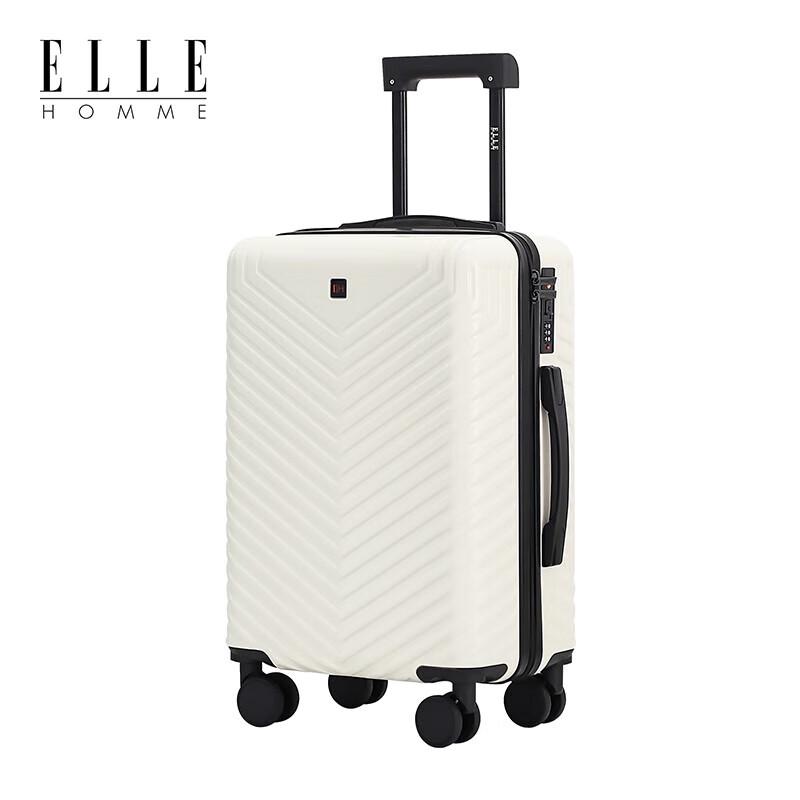 ELLE HOMME Fashion Hardside Zipper Luggage 20 inch