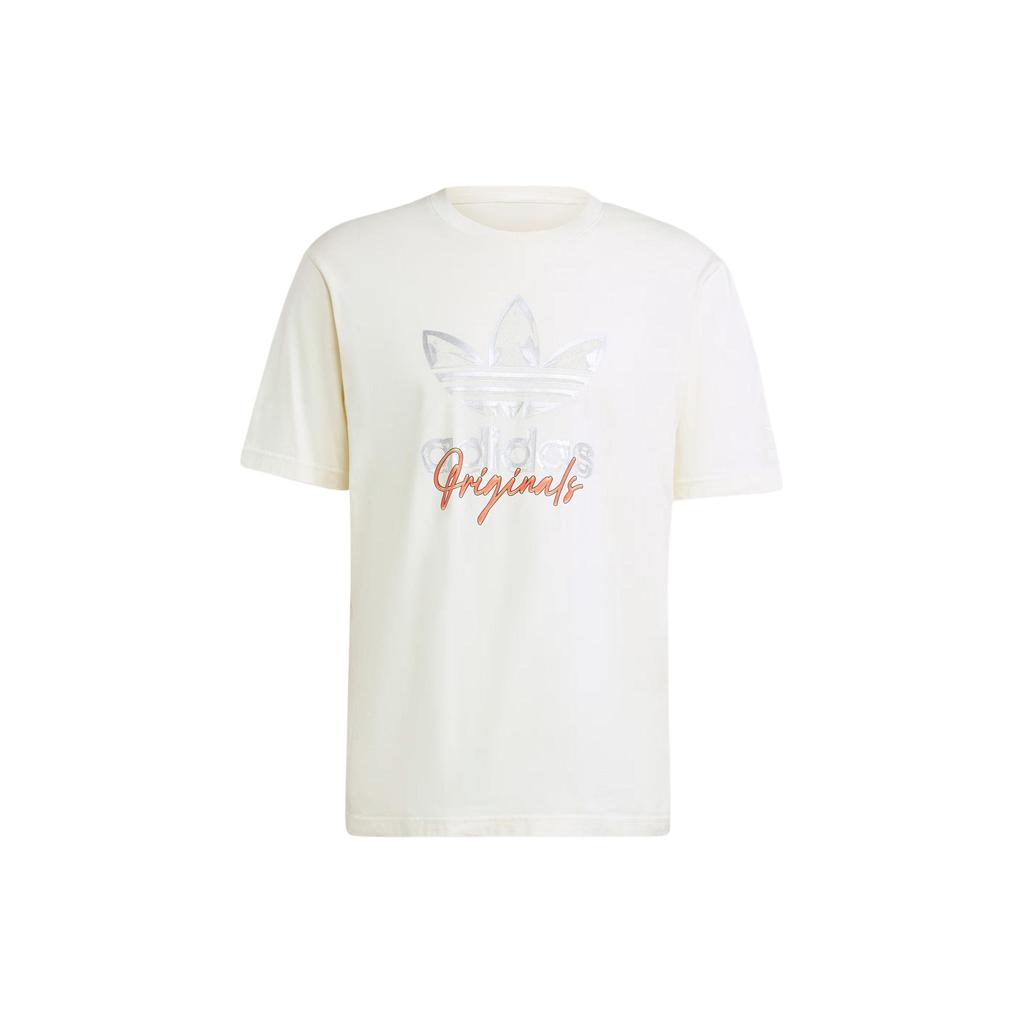 Adidas Training Supply Short Sleeve Tee Cream White Men Streetwear IS2910